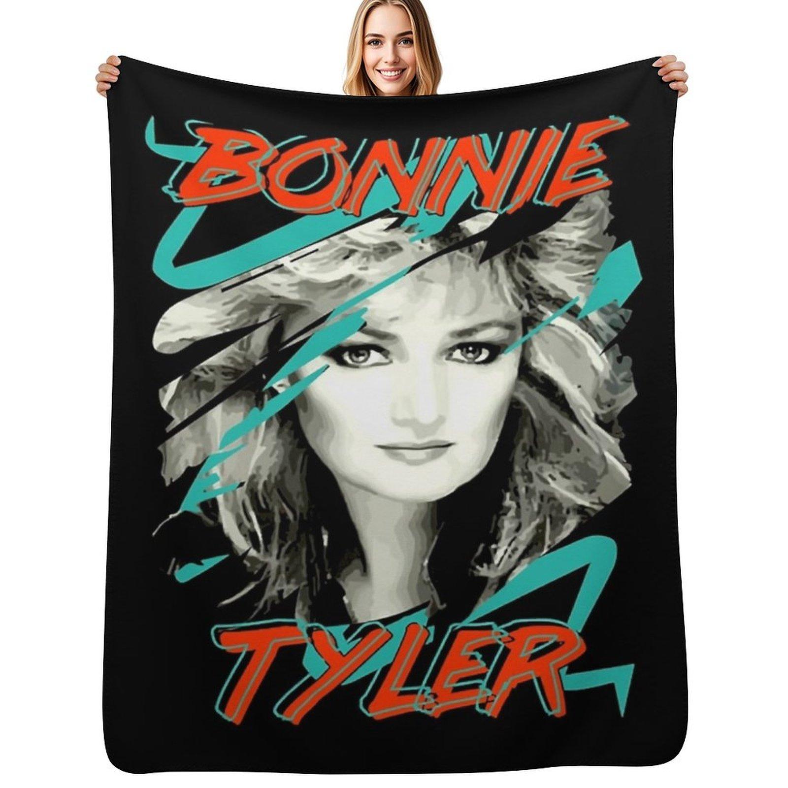 Bonnie Tyler Throw Blanket Soft Bedroom Blanket for Night Sleeping Size: 75*100cm, Weight: 230 GSM