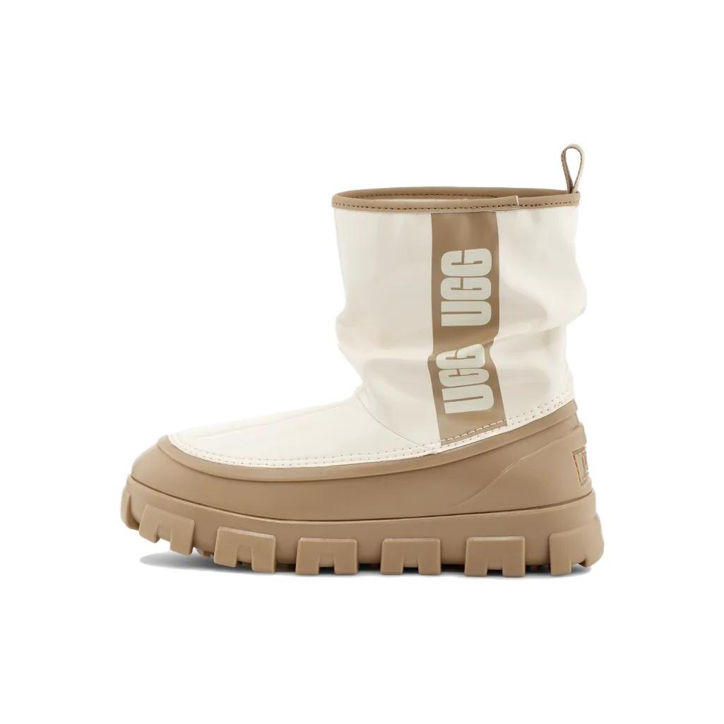 

Новые мини-ботинки UGG Classic Brellah цвета горчичного семени и жасмина для женщин 1144059-MSJS 36