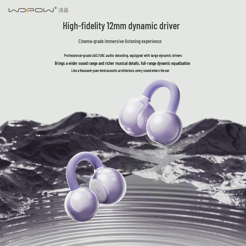 WOPOW OWS26 Open-ear Clip-on Bluetooth Sports Earbuds