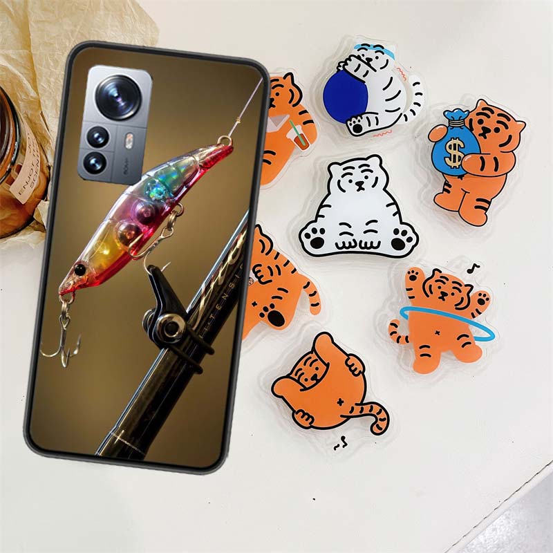 Fishing Professional Bait Joint bait Phone Case For Xiaomi Poco X7 F6 F5 Pro F7 14 Ultra Mi 15 11 Lite F3 M6 M5S M4 11T 10T Pro