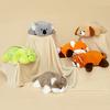 Tummy Doll Plush Weighted Stuffed Animals Soft Panda Fox Koala Plushies for Anxiety Relief Sleep Support Cuddling Body Pillow Kids Adults Gift Decor