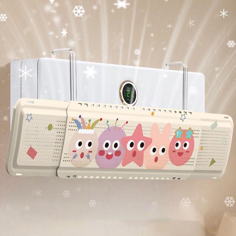 

Air Deflector Retractable Air Conditioner Deflector Portable Extendable Flexible Non-Slip Safe Tool for Window Room Bed Ceiling China Mainland
