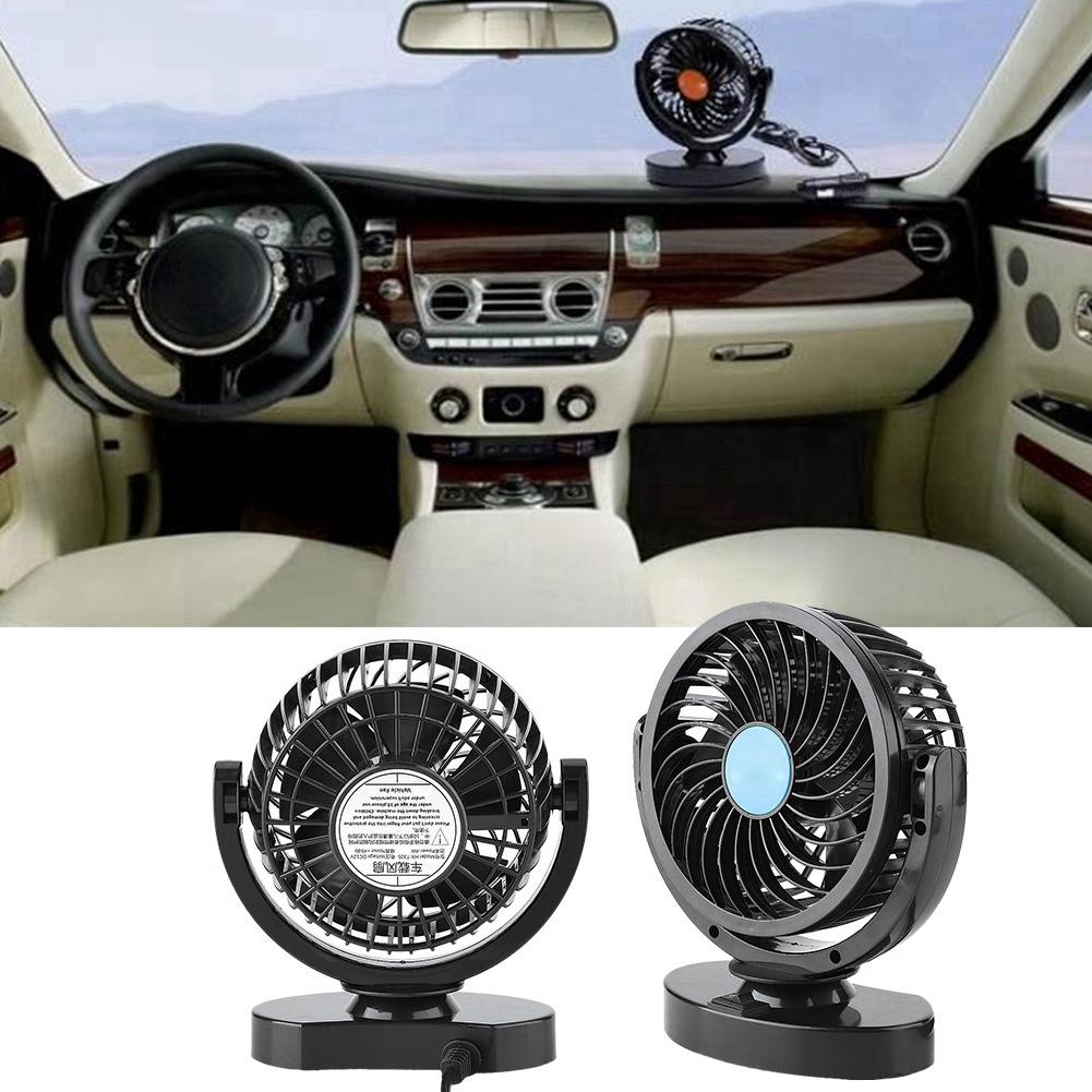 12V Portable Car Cooling Air Fan Silent Cooler