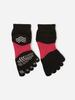 Racing Run Made in Sports Black [Tabio] Five-Finger Socks, 23.0-25.0cm, Japan, Socks,