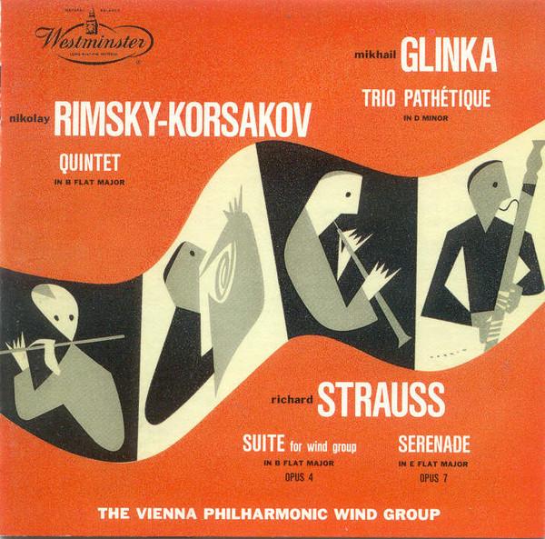 

CD VIENNA PHILHARMONIC WIND GROUP - Rimsky-Korsakov, Strauss, Glinka - MVCW19030 Westminster 1996 Japan Classical Used