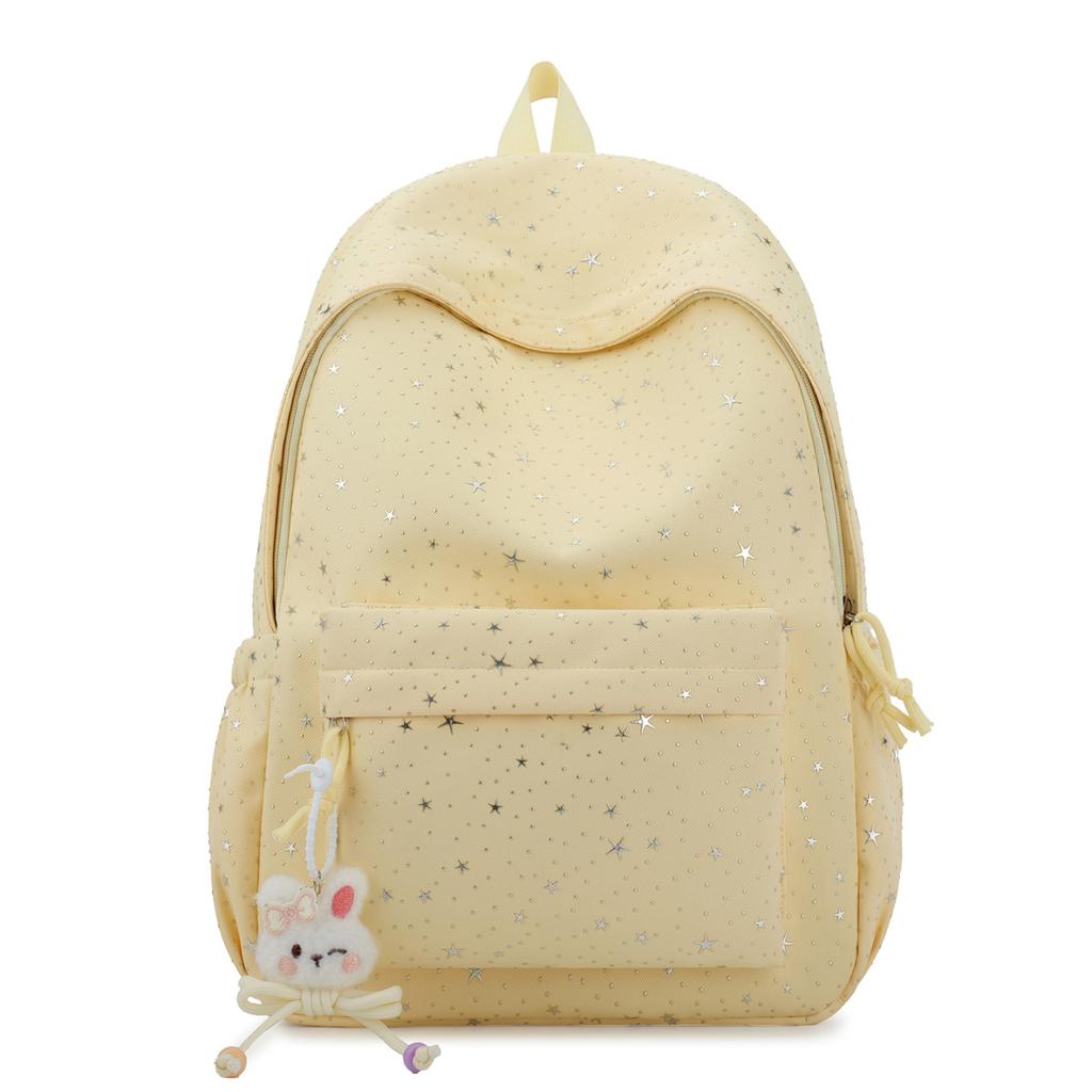 Schoolbag new Korean gypsy schoolbag junior high school high school girls large capacity lightweight backpack high value niche backpack