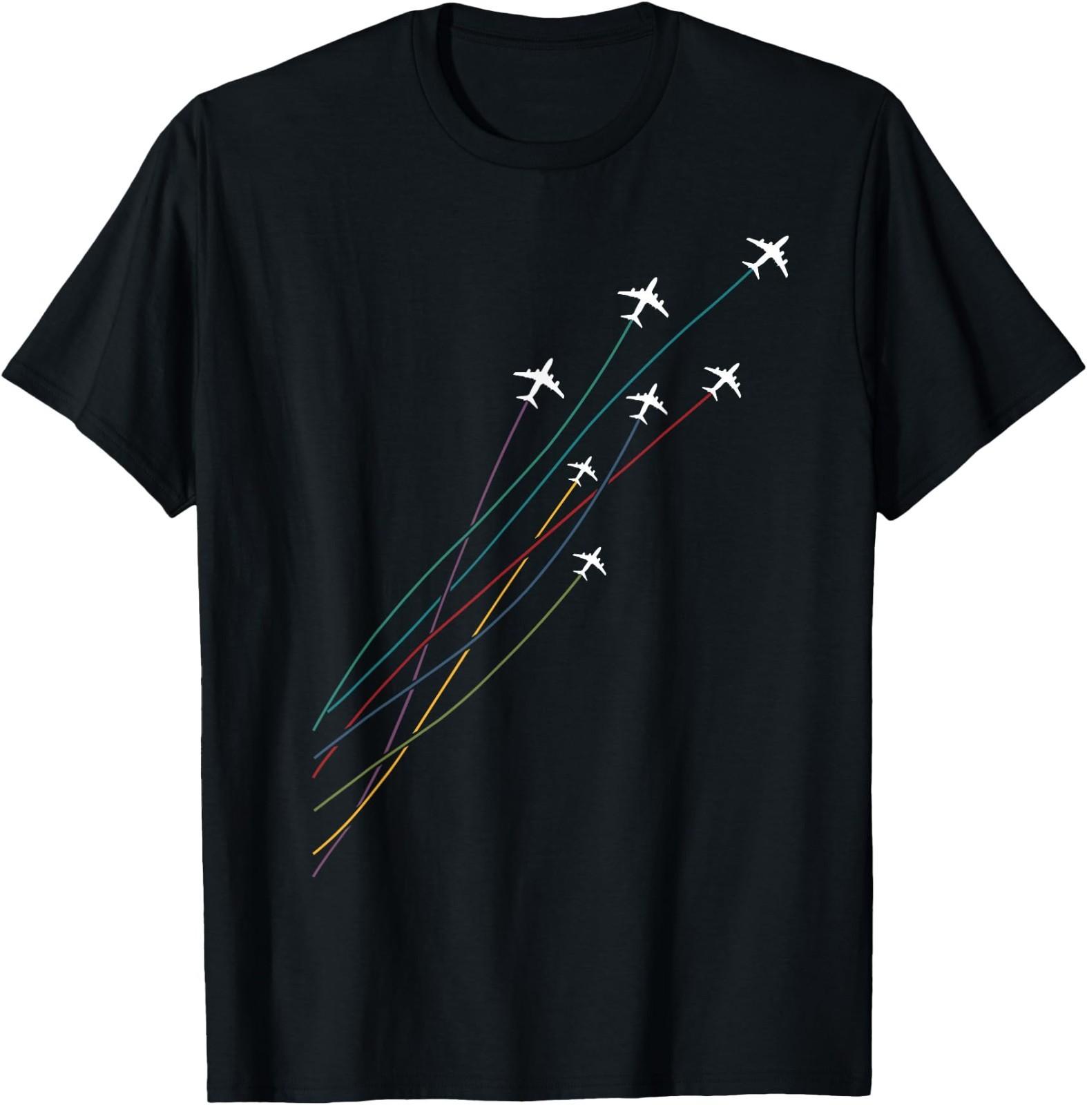 Pilot C172 Flying Gift Airplane Mode Short Sleeve T-Shirt XXL