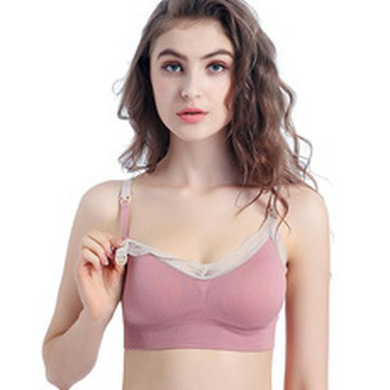 Thin Hands-Free Nursing Bra for Pregnant Women: Breastfeeding and Pumping Support
