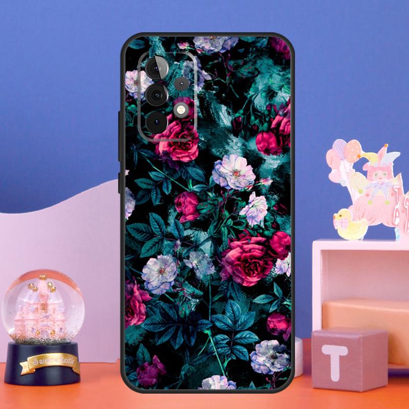 

Red Roses Floral Case For Samsung Galaxy A54 A34 A14 A15 A35 A55 A16 A26 A36 A56 A52 A12 A32 A13 A33 A53 A17 Samsung A17