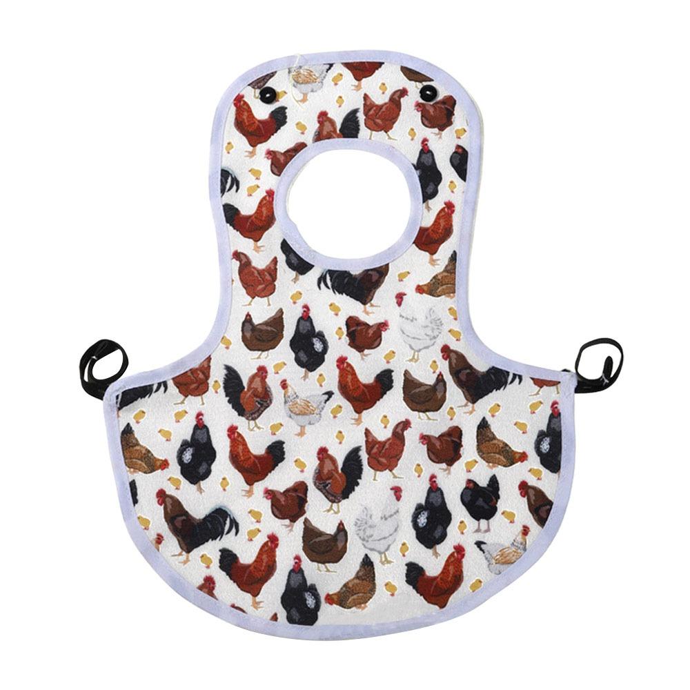 Easy to Clean Waterproof Chicken Saddle Breathable Washable Chicken Apron Elastic Poultry Protection Vest Poultry Protection