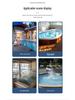 Fully Automatic Pool Cleaning Robot Vacuum Cleaner for Family Pools
