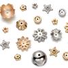 100pcs/lot 21Styles CCB Flower Bead Caps Basr For DIY Jewelry Making Bracelet Earrings Handmade Material Accessories