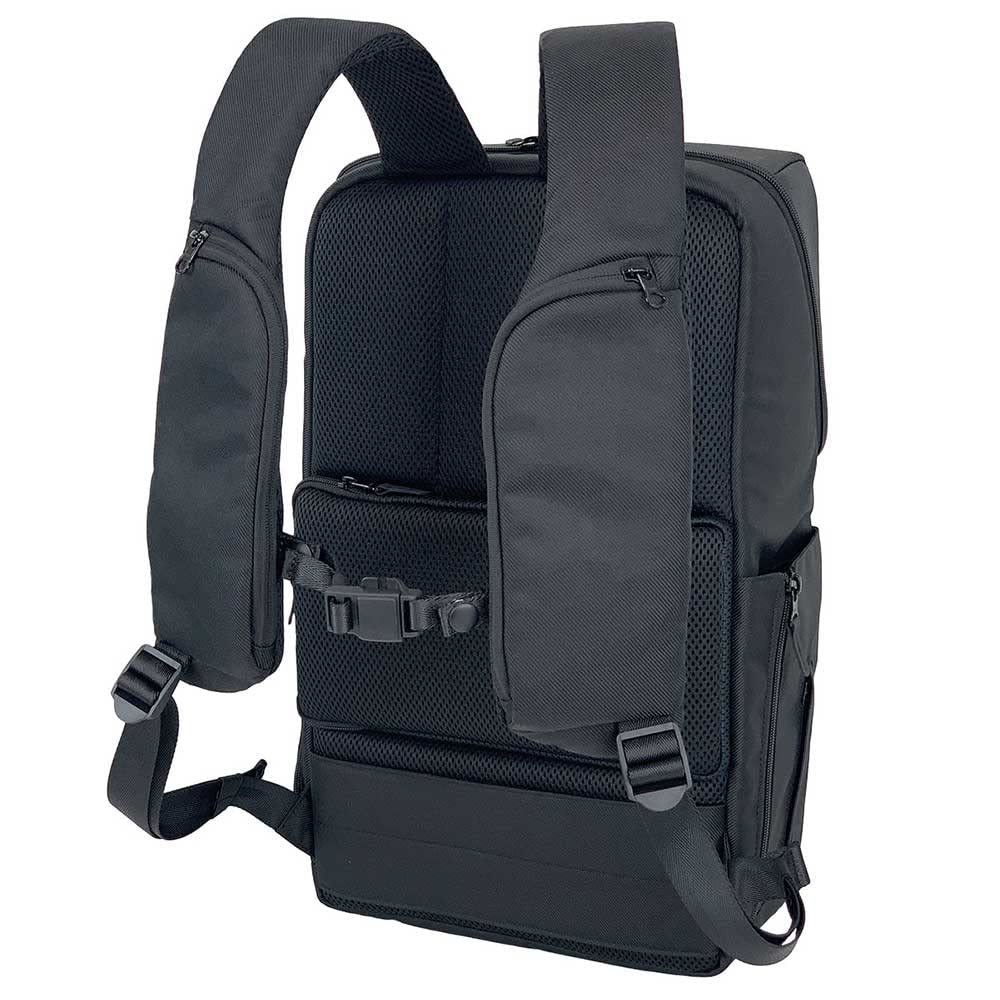 STARTTS STYLE RUCKSACK Backpack with Harness Pocket, Large, Navy, KF-04-NV