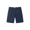 Solid Color Zipper Mid-Rise Casual Shorts Men Shorts A41HF-433