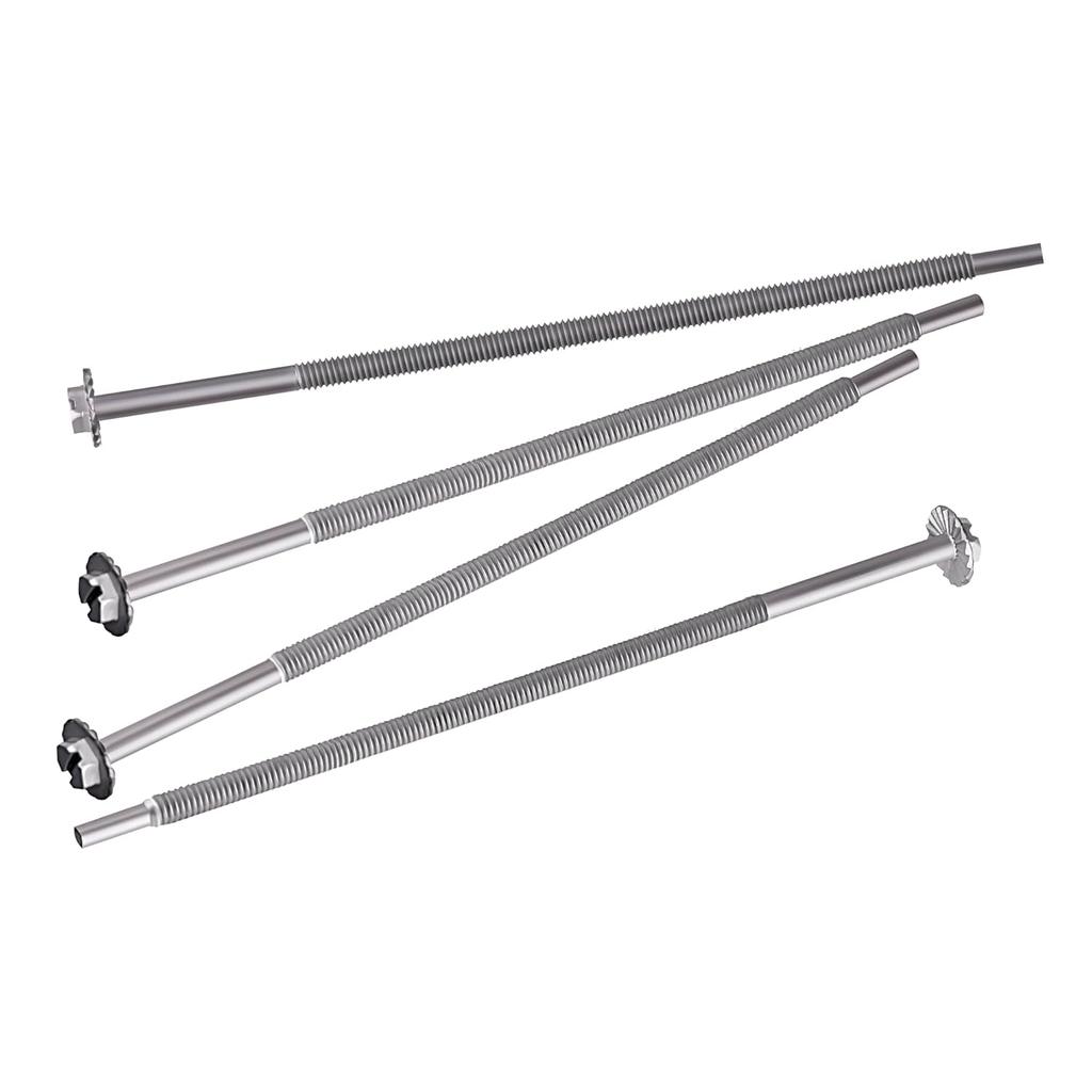 4Pcs 3107421.012 AC Mount Bolts (8" Bolt) Compatible with Air Conditioner Units (for 6" Camper Roof Thickness)