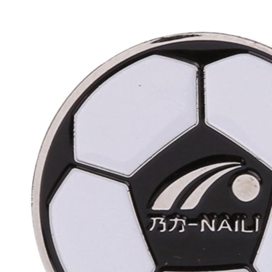 Toss Coins High Hardness Abrasion-resistant Clear Pattern Football Relief Rust-free Visible Two-sided Referee