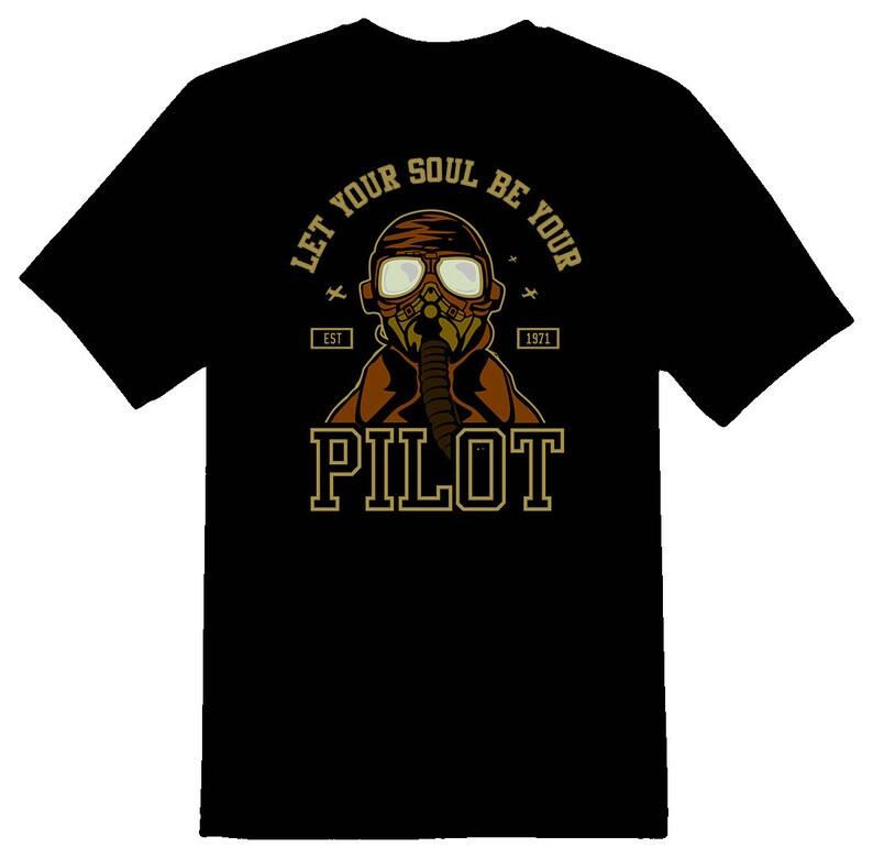 Let Your Soul Be Your Pilot Tee Shirt 140