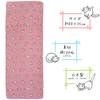 KOMESICHI COLLECTION Gauze Tenugui Hand Cat Azuki Hojicha Green Made In 88 X 35 Iroha Mameo (Japanese Towel) 3-piece Set Design, Matcha, Bean,