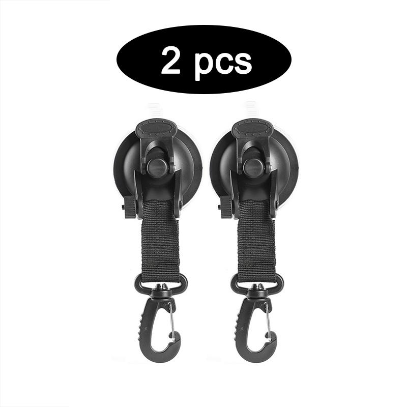 4Pcs Car Truck Tent Suction Cups Buckle Round Triangular Side Awning Anchors Outdoor Camping Tent Securing Hook Auto Accessories