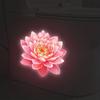 Świecący w ciemności naklejka na klapę sedesu w kształcie kwiatu Samoprzylepna Zdejmowalna Dekoracja łazienki Nocny blask Naklejka ścienna Luminous Toilet Sticker