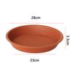 5PCS Plastic Plant Pot Saucer Drip Trays Saucers Indoor Outdoor Round Flower Pot Trays 28cm Flowerpot Trays Home Garden Supplies
