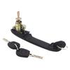 6K0837205 6K0837206 Maniglia Porta Anteriore Sinistra Destra con Cilindretto Serratura per FORD GALAXY SHARAN ALHAMBRA Lunghezza Perno 33mm