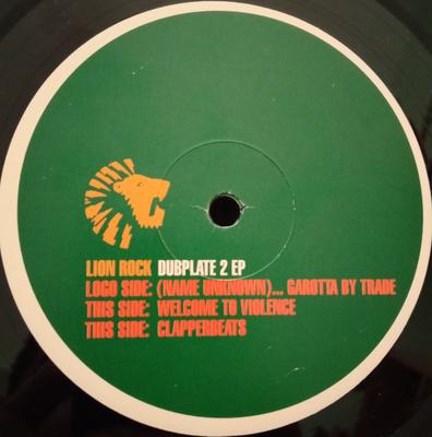 12inch Record LIONROCK - Dubplate 2 EP NONE Deconstruction 1995 UK Dance & Electronica Used