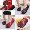 Versatile Soft Sole Flat Shoes With Classic Round Shallow Mouth For Moms