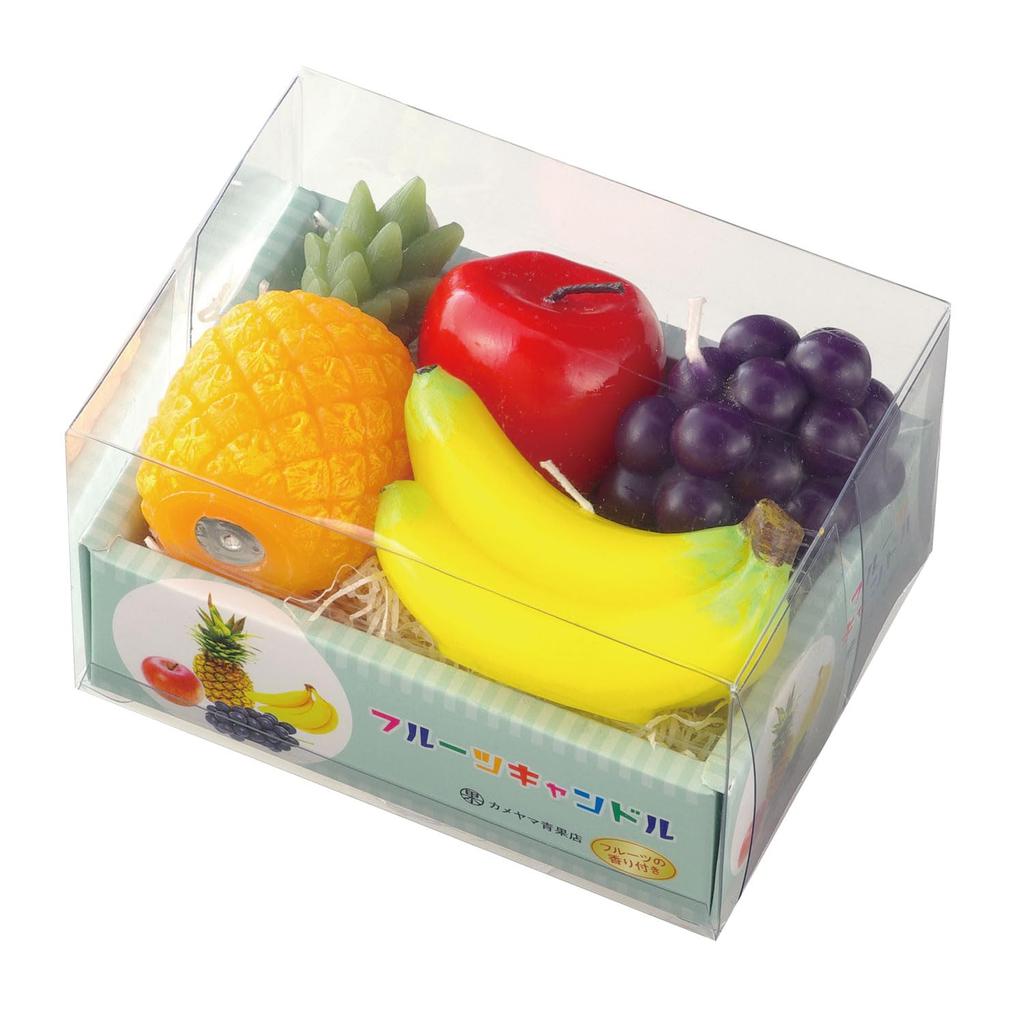Kameyama Fruit Assortment Favorite Fruit Candle Candle, Scented,