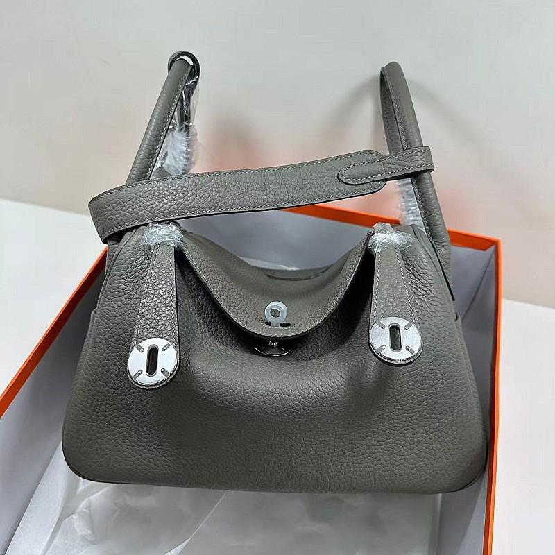 Semi-hand Wax Thread Bag TC Leather Doctor Womens Commuter Stainless Steel Hardware