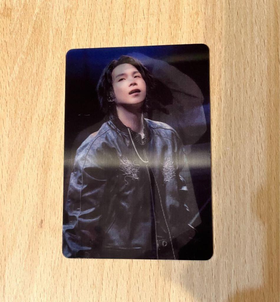 [USED] Agust D SUGA D-DAY BTS DVD Lenticular Yoongi