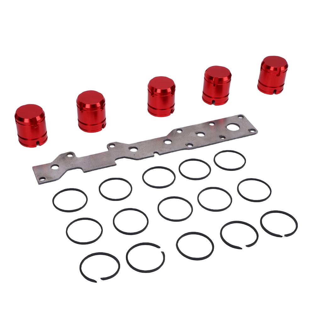 Transmission Accumulator Piston and Plate Repair Set with Seal Ring Replacement for 45RFE 545RFE 65 66 68RFE Automatic