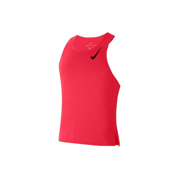 Nike AeroSwift Breathable Training Sports Running Vest Red Men s CJ7836-635 S