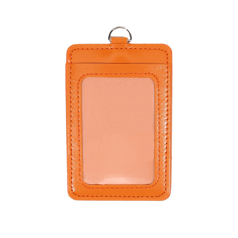 Simple Chest Card Holder Multi Slot PU ID Card Holder Practical and Durable Factory Work Card Student Card Holder