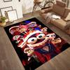 Digital Circus Area Rug Design for Study Room Dormitory Kitchen Living Rooms Anti-slip Rug Decorate Offices