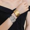 Euro-American Metal Open Armlet Bangle: Trendy Dual-Use Bracelet with Influencer Style