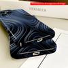 2DFlat Fluid Blue Waves Phone Case All inclusive film hard iPhone case, compatible with iPhone 18 Pro Max 17 16 15 14 13 12 11