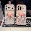 Floral 3D Bow Phone Case for iPhone 17/15 Pro Max/14/15