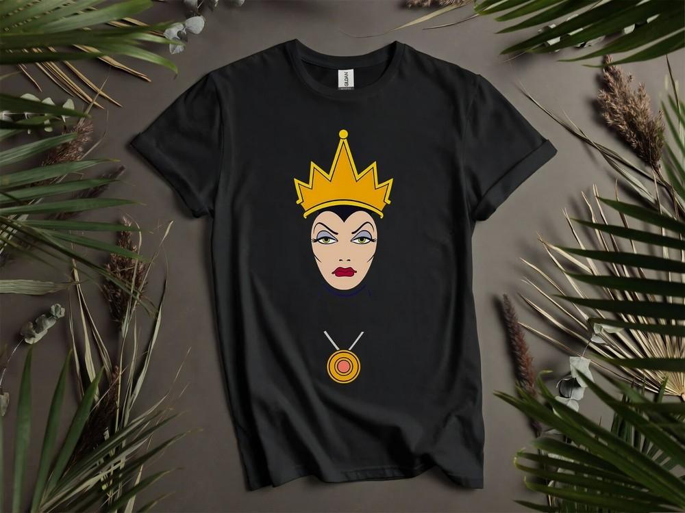 

Злая Королева Злодей Белоснежка Принцесса Толстовка Футболка Мужская Женская Унисекс AD711 XL