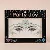 Pegatinas de Pedrería PARTYJOY: Gemas para Maquillaje de Rostro y Ojos para Festivales de Música