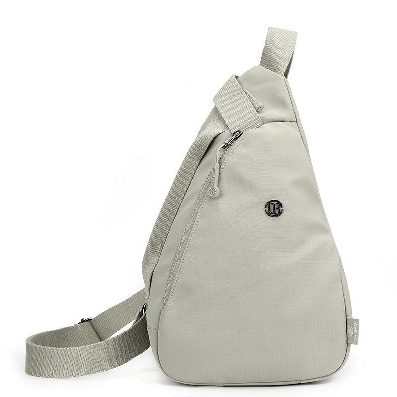 Multifunctional simple fashion breast bag women's light commuting versatile handbag niche shoulder messenger bag