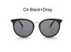 Mirror Sunglasses Women Cat Eye Oversized Round Pink Sunglasses Female Luxury Brand High Quality Glasses Ladies Lady UV400
