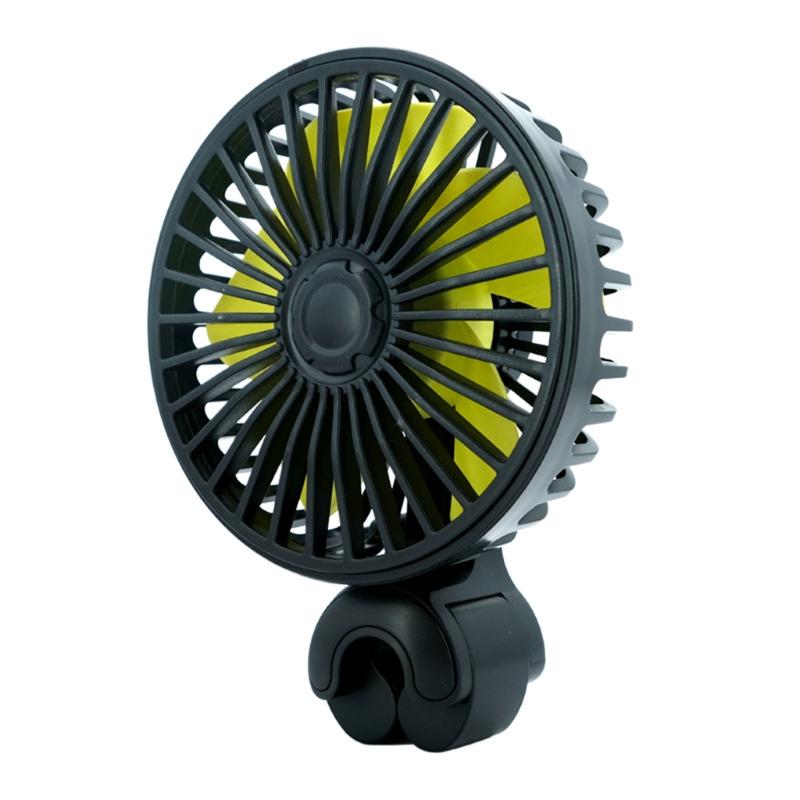 

All Purpose Auto Mini USB Fans Stroller Cooling Fans Improve Air Circulation Tool for Rear for Seat Passenger in Summer 1