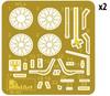 Miniart 1/35 Scale Plastic Model Kit (Set of 2) - US Soldier and WLA Motorcycle (MA35422)