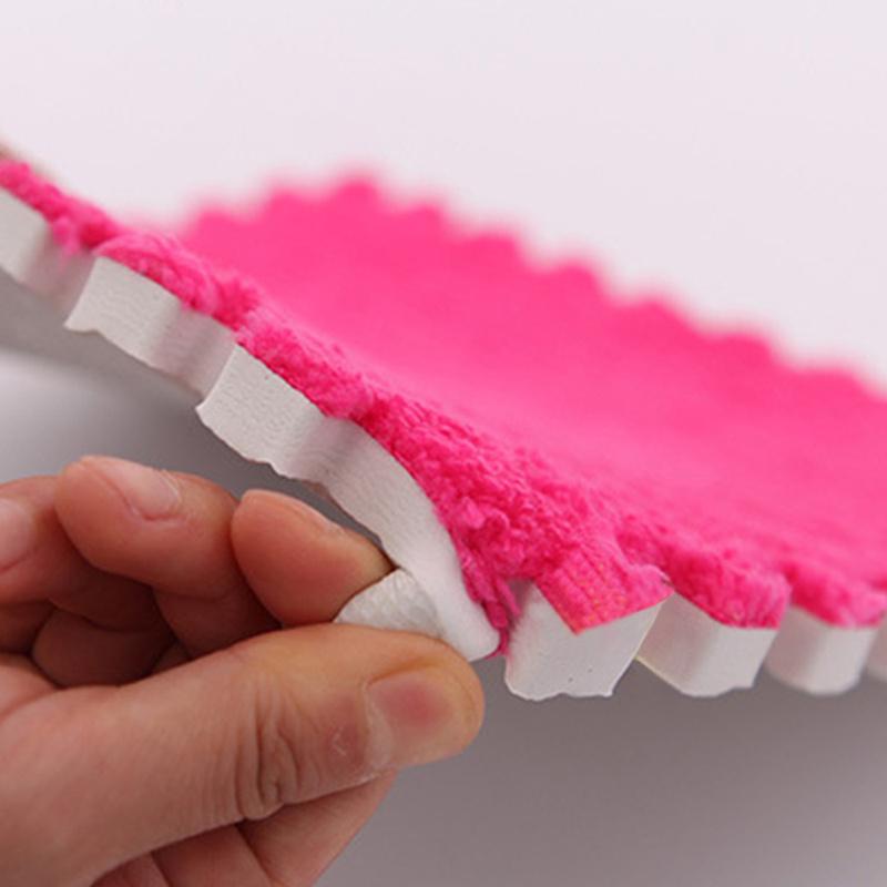 30*30 EVA Splicing Velvet Foam Pad Child Bedroom Treasure Crawling Mat