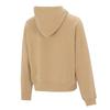 PUMA Sweatshirts Women's Khaki Hooded Moderate Regular (Unisex) Sweatshirts 624679 84