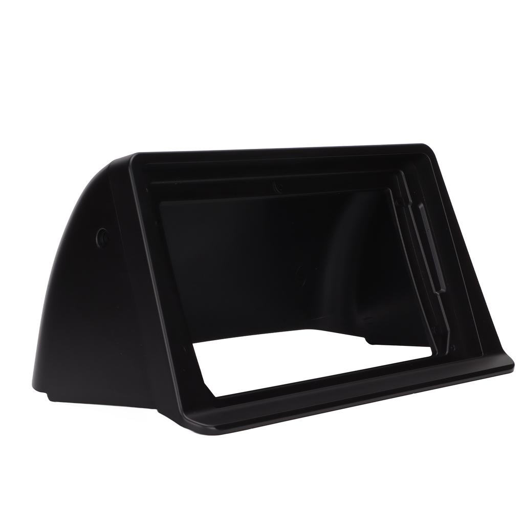 Navigationsblendenrahmen ABS Armaturenbrett-Kit Innenverkleidungszubehör Ersatz für Mitsubishi Pajero