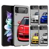 JDM Sports Cars Male Men Phone Case For Samsung Galaxy Z Flip 7 6 5 4 3 5G Cover ZFlip7 ZFlip6 ZFlip4 ZFlip5 ZFlip3 Coque Fundas