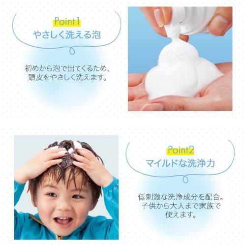 Comolife Water-free Foaming Shampoo (approx. 200ml) Dry Shampoo, Foam Type, No Rinsing Required, Soap Scent Can Be Used On the Whole Body, Low Irritat