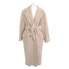 Max Mara Domestic Genuine 101801296 Wool 90 Cashmere 10 Icon Coat 36 beigeUsed